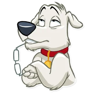 🤔-Brian and Stewie, Telegram Sticker