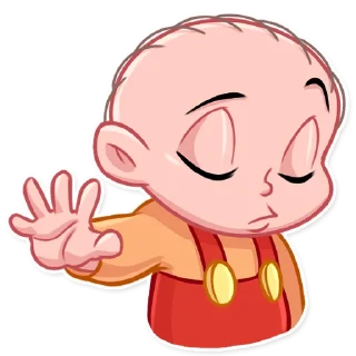 ✋️-Brian and Stewie, Telegram Sticker