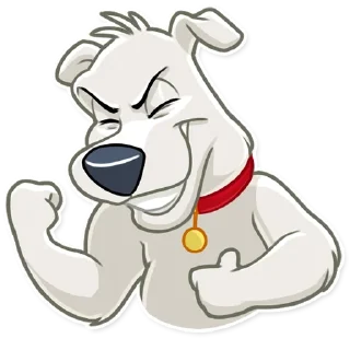 💪-Brian and Stewie, Telegram Sticker