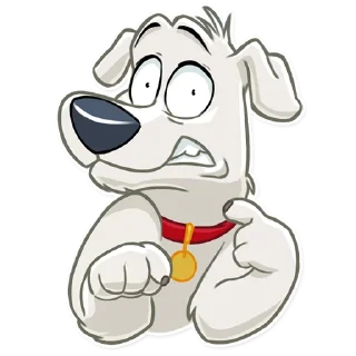😨-Brian and Stewie, Telegram Sticker