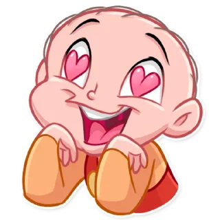 😍-Brian and Stewie, Telegram Sticker