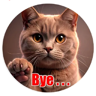 👋-Bri_kitty, Telegram Sticker