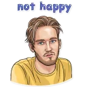 🙁-PewDiePie, Telegram Sticker