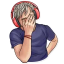 🤦‍♂️-PewDiePie, Telegram Sticker