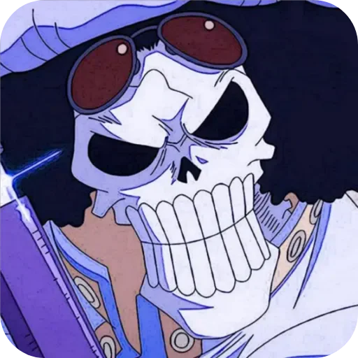 Brook @tkrizon, telegram sticker