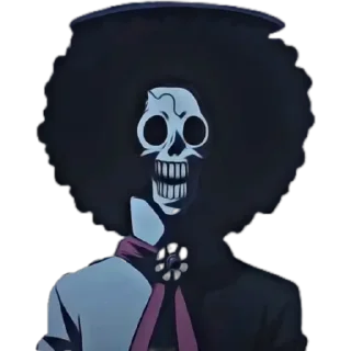 🎩-Brook @tkrizon, Telegram Sticker