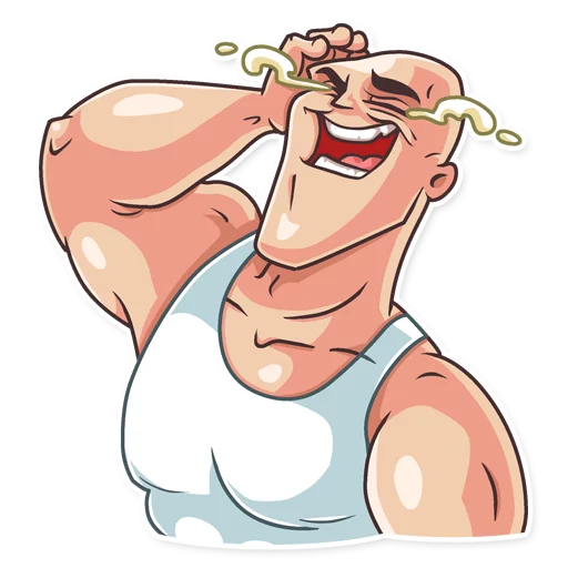 Go Baldly, telegram sticker