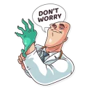 👨‍⚕️-Go Baldly, Telegram Sticker