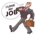 😊-Go Baldly, Telegram Sticker