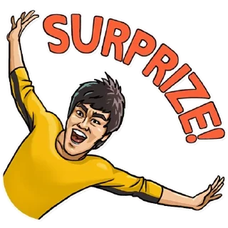 🎃-Bruce Lee, Telegram Sticker