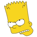 😬-Bart, Telegram Sticker