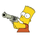 🔫-Bart, Telegram Sticker