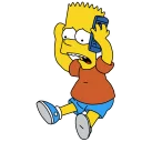 😧-Bart, Telegram Sticker