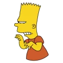 😑-Bart, Telegram Sticker