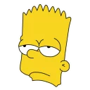😒-Bart, Telegram Sticker