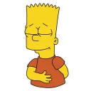 😌-Bart, Telegram Sticker