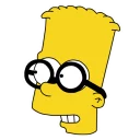 👓-Bart, Telegram Sticker