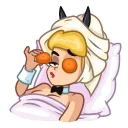 😑-Bucky & Becky, Telegram Sticker