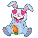 😍-Bucky & Becky, Telegram Sticker