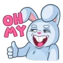 👍-Bucky & Becky, Telegram Sticker