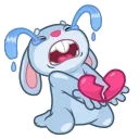 😭-Bucky & Becky, Telegram Sticker