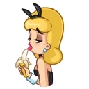🍌-Bucky & Becky, Telegram Sticker