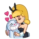 💏-Bucky & Becky, Telegram Sticker