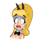 😨-Bucky & Becky, Telegram Sticker