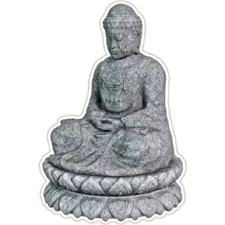 🐚-@Buddha_teaching, Telegram Sticker