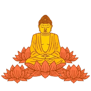 🪷-@Buddha_teaching, Telegram Sticker