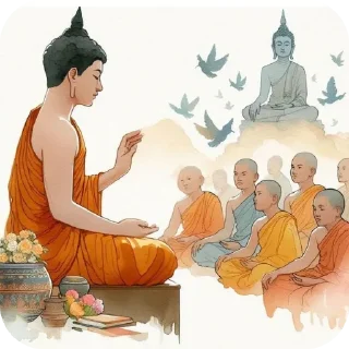 🪑-@Buddha_teaching, Telegram Sticker