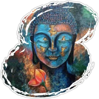 💟-@Buddha_teaching, Telegram Sticker