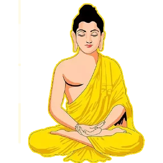 ☸-@Buddha_teaching, Telegram Sticker