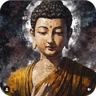 ❤-@Buddha_teaching, Telegram Sticker