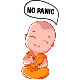 😊-@Buddha_teaching, Telegram Sticker