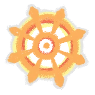 ☸-@Buddha_teaching, Telegram Sticker