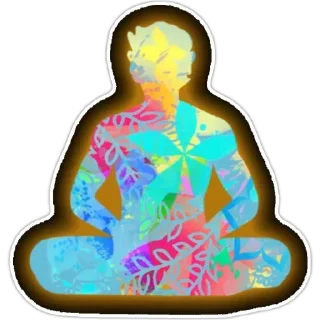 🧘‍♂-@Buddha_teaching, Telegram Sticker
