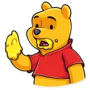 😨-Winnie the Pooh, Telegram Sticker