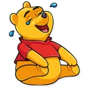 😂-Winnie the Pooh, Telegram Sticker