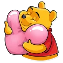 🥰-Winnie the Pooh, Telegram Sticker