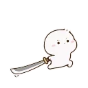 🔪-3 @gymmystick, Telegram Sticker