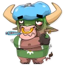 🤒-Ringo the Bull, Telegram Sticker