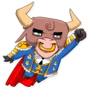 💪-Ringo the Bull, Telegram Sticker