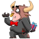 💑-Ringo the Bull, Telegram Sticker