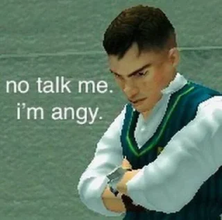 😓-Bully  tumblr: @smoopkins, Telegram Sticker