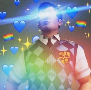 🏳️‍🌈-Bully  tumblr: @smoopkins, Telegram Sticker