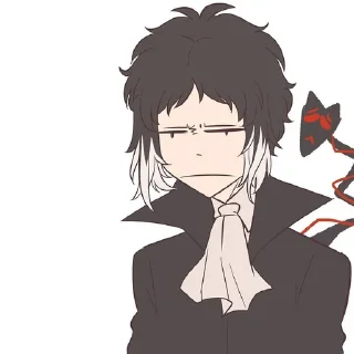 😕-BSD @Toji_sama, Telegram Sticker