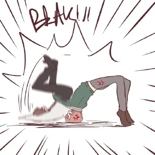 👊-BSD @Toji_sama, Telegram Sticker