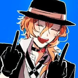🖕-BSD @Toji_sama, Telegram Sticker