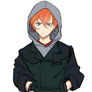 😕-BSD @Toji_sama, Telegram Sticker